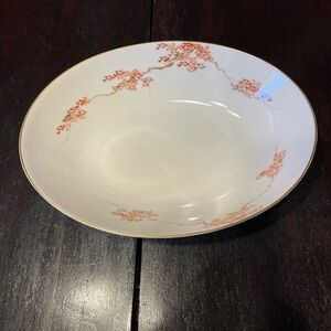 Fukagawa Arita 905 Oval Serving Bowl Vintage Japan Mid Century